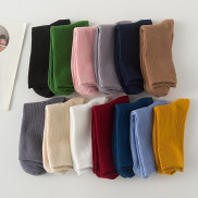 190810 Tất Ulzzang cao cổ - Tất nữ phong cách vintage hàn quốc chất len dày dặn, mềm mịn.